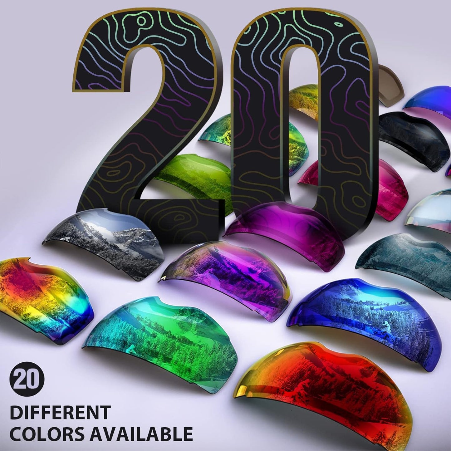 Outdoormaster PRO Unisex Ski Goggles - 100% UV Protection, Interchangeable Lenses, Anti-Fog Design for Men, Women, and Youth!