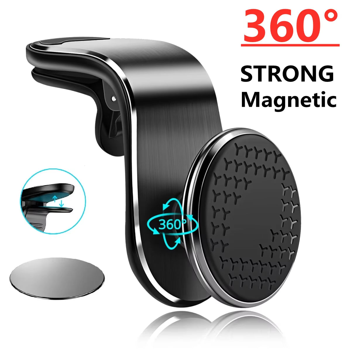 Magnetic Car Phone Holder Stand Air Vent Magnet Car Mount GPS Smartphone Mobile Support in Car Bracket for Iphone Samsung Xiaomi