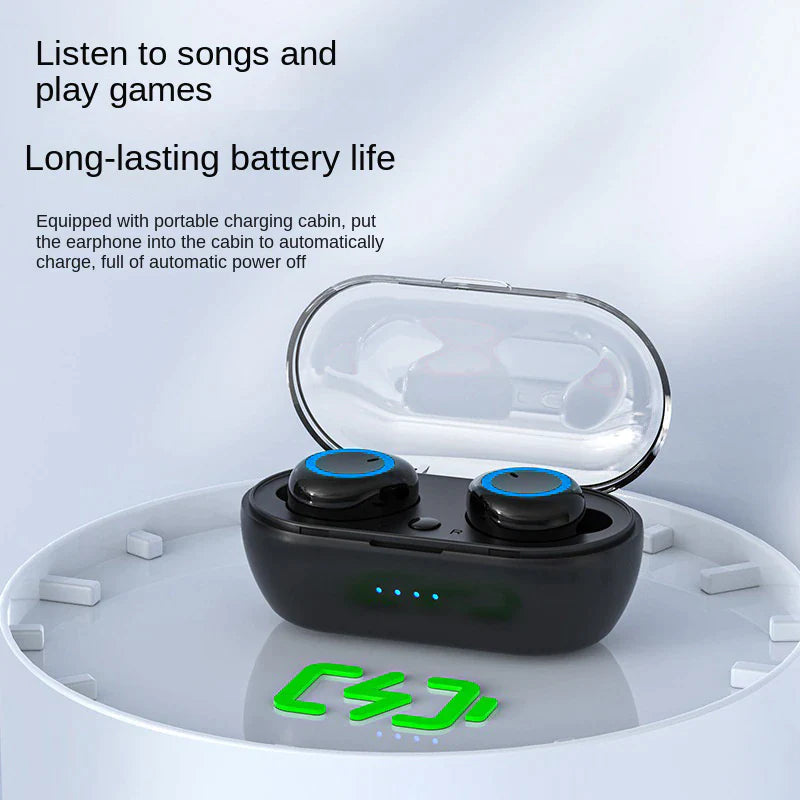 Y50 Bluetooth Headset TWS Binaural in Ear 5.0 Touch Intelligent Noise Reduction Stereo Wireless Sports Headset