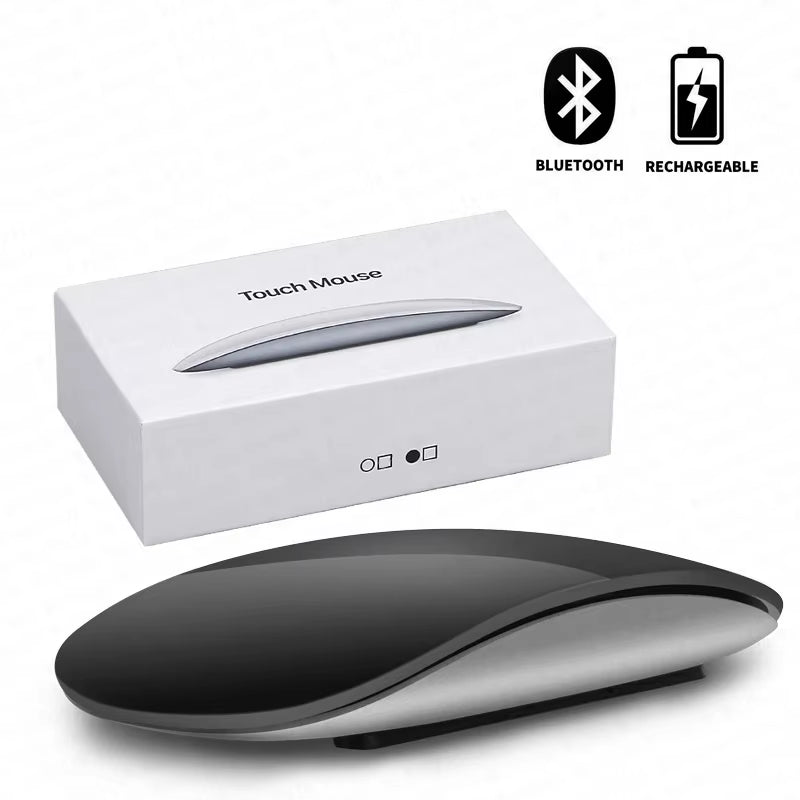For Apple Wireless Bluetooth Rechargeable Silent Multi Arc Touch Mice Ultra-Thin Magic Mouse for Macbook Pro Air Mini Laptop PC