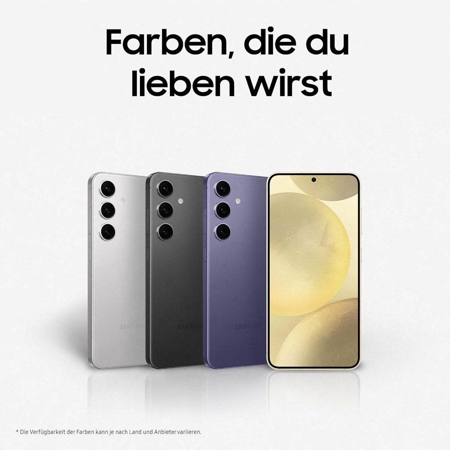 Samsung Galaxy S24 AI Smartphone, Android-Handy Ohne Vertrag, 8 GB RAM, 256 GB Speicher, 50-Mp-Kamera, Lange Akkulaufzeit, Marble Gray, 3 Jahre Herstellergarantie