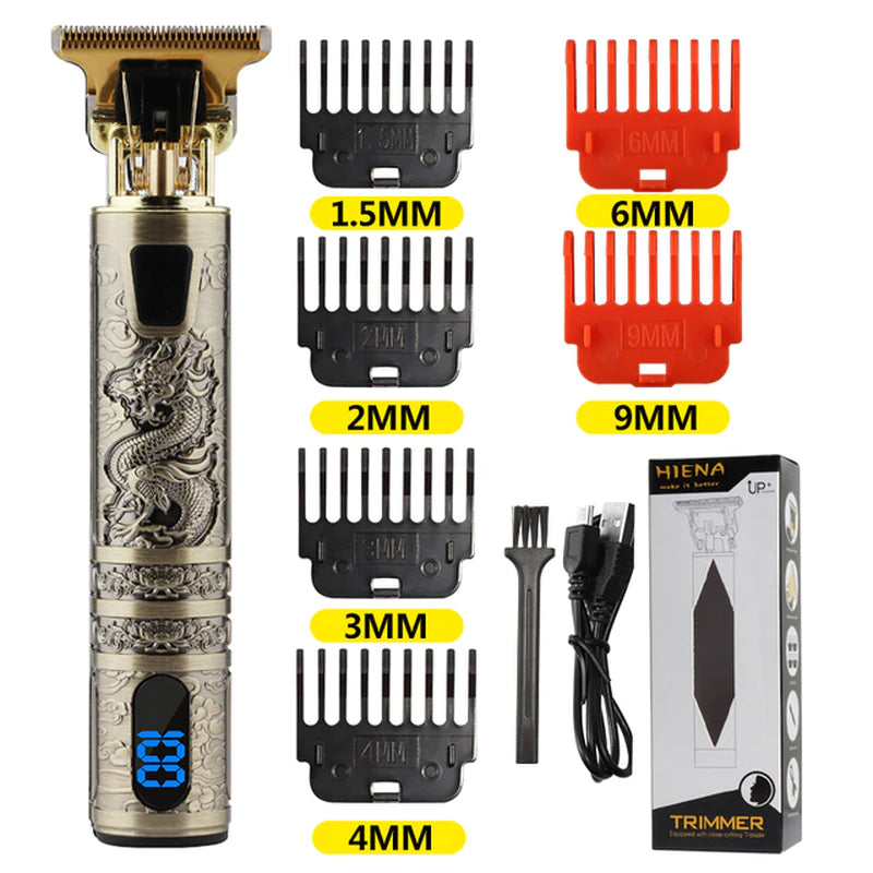 T9 USB Electric Hair Cutting Machine Rechargeable New Hair Clipper Man Shaver Trimmer for Men Barber Professional Beard Trimmer
