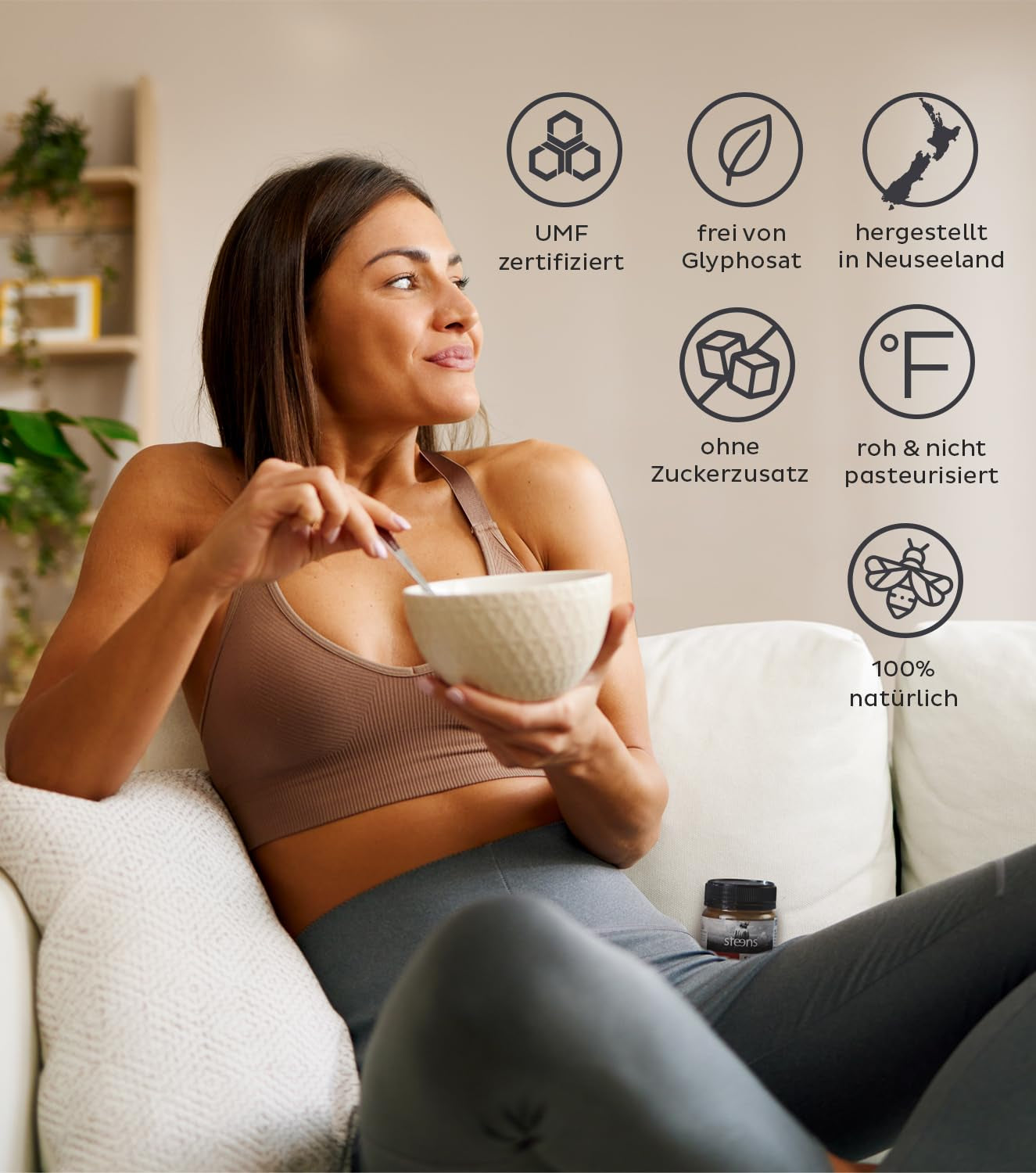 Manuka Honey MGO 515+ - 340 G Rein Roher 100% Zertifizierter UMF 15+ Manuka Honig - Abgefüllt Und Versiegelt in Neuseeland