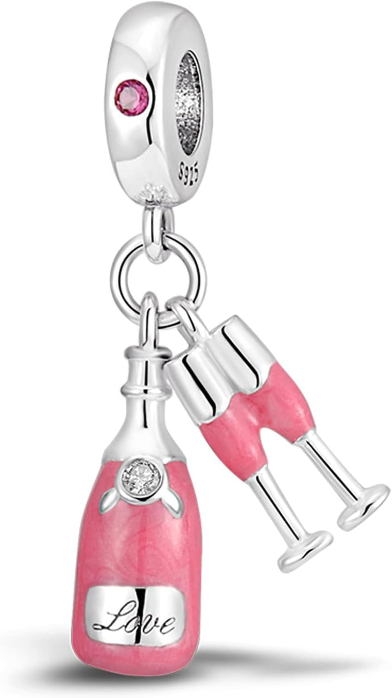 Elegant MULA 925 Silver Charms for European Bracelets and Necklaces – Perfect Accessory for Women