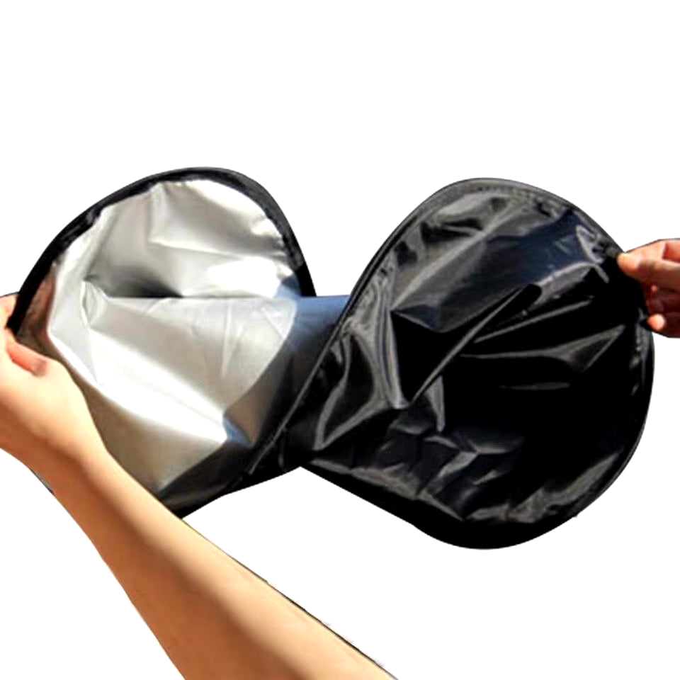 Universal UV Protection Car Window Sunshade - Front and Rear Windshield Cover for Snow, Ice, and Sun Protection