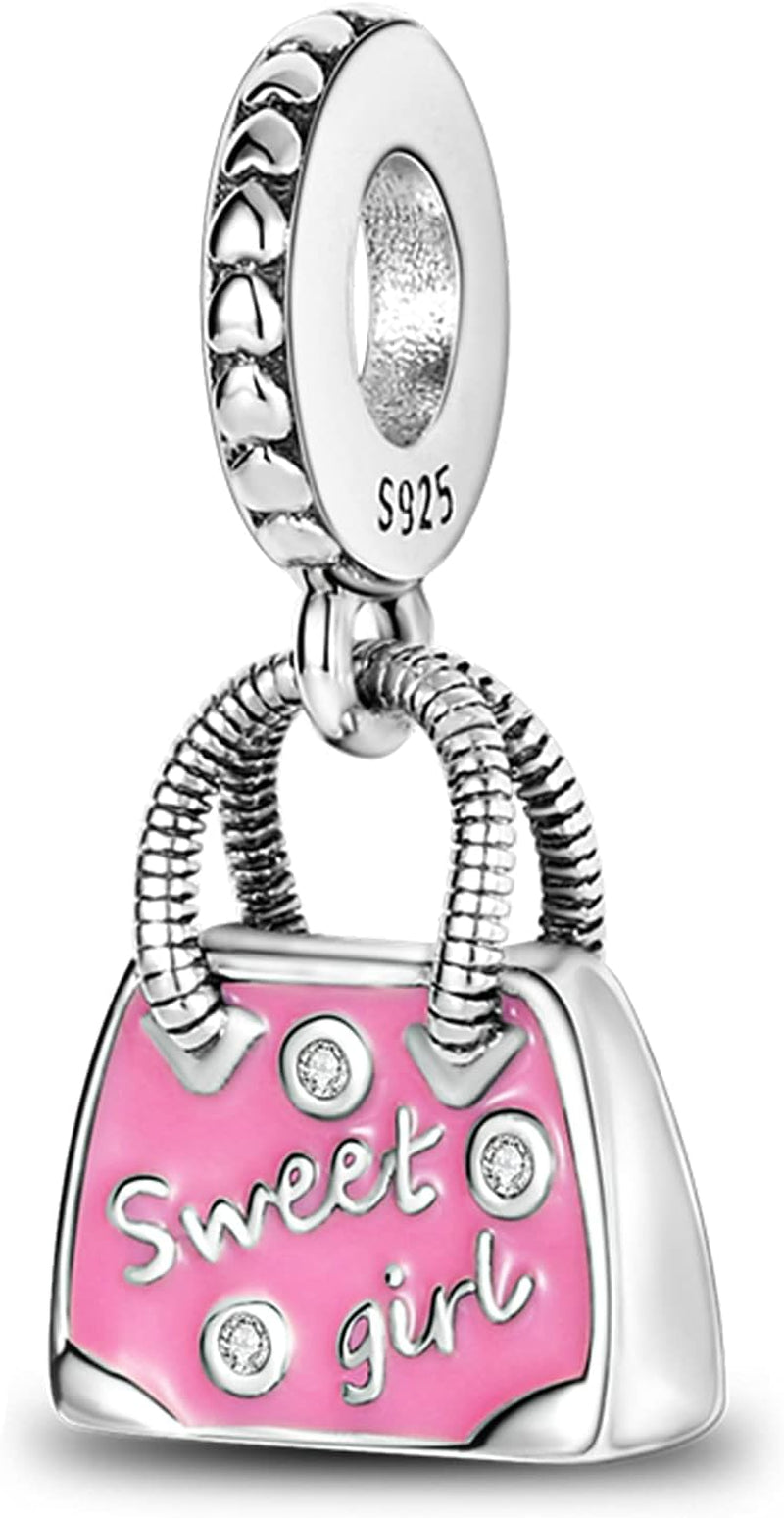 Exquisite MULA 925 Sterling Silver Charms for Bracelets and Necklaces - Perfect for European Jewelry Lovers!