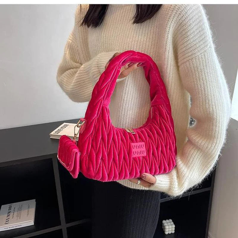 Luxury Brand Nylon Hobos Shoulder Bag for Women Handbag Clutch Purses 2023 New Brand Designer Evening Tote with Coin Purse