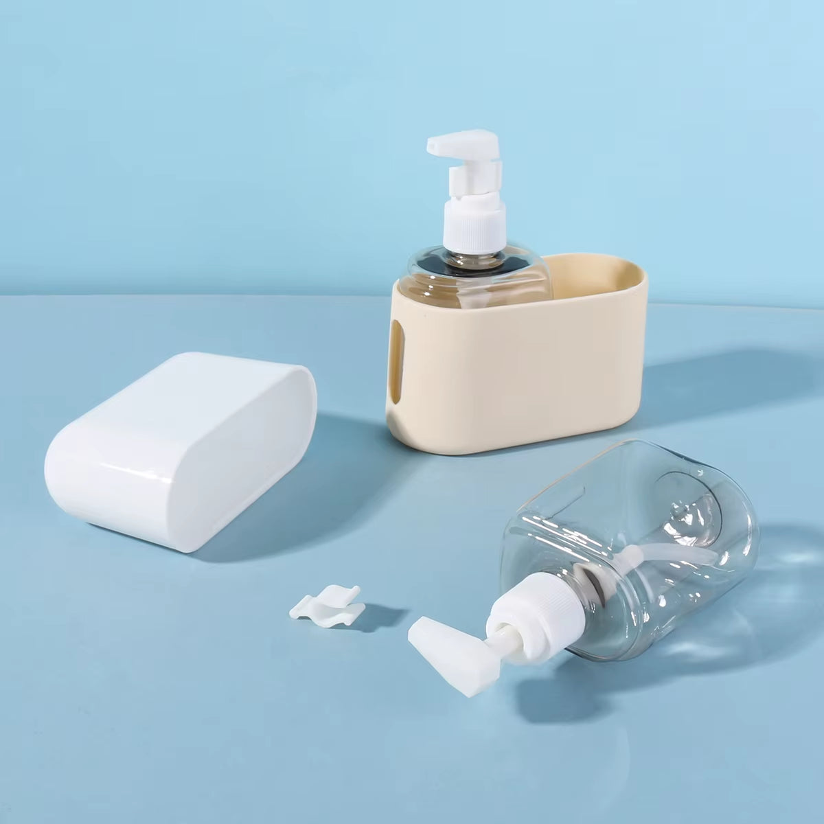 2 in 1 100Ml Travel Bottle Set Combination Shampoo Shower Gel Hand Wash Lotion Split Empty Bottle Travel Kit Accessories