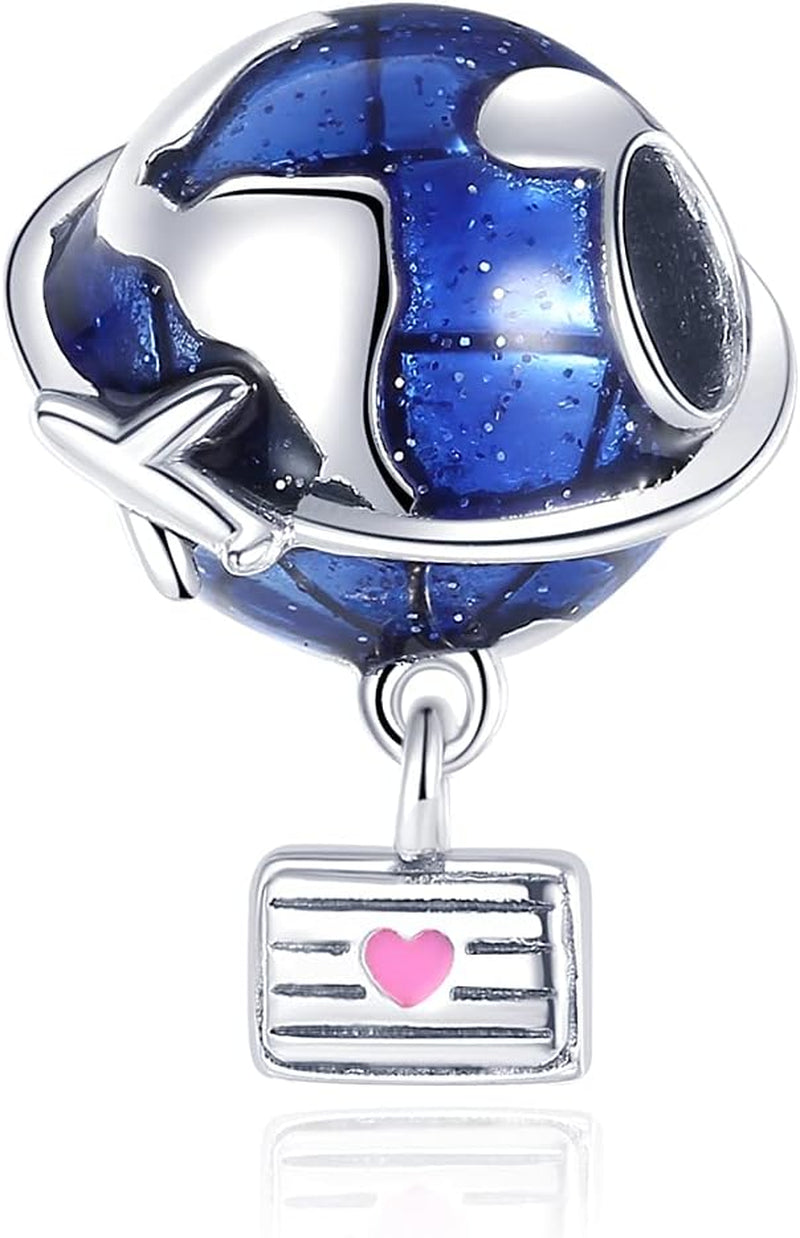 MULA 925 Sterling Silver Charms – Perfect for European Bracelets and Necklaces for Women