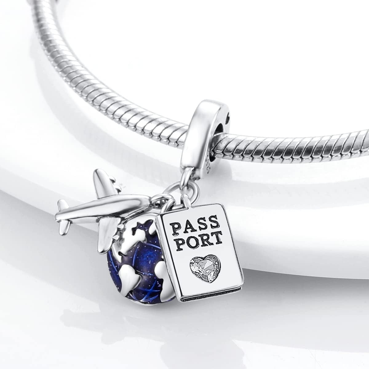 MULA 925 Sterling Silber Charms für Armbänder – Perfekt kompatibel mit Europäischen Armbändern und Halsketten für Frauen