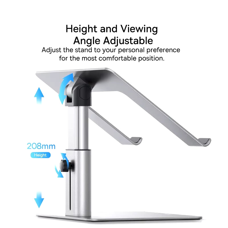Laptop Stand Holder for PC Macbook Air Pro Aluminum Alloy Foldable Vertical Notebook Stand Laptop Support Laptop Stand