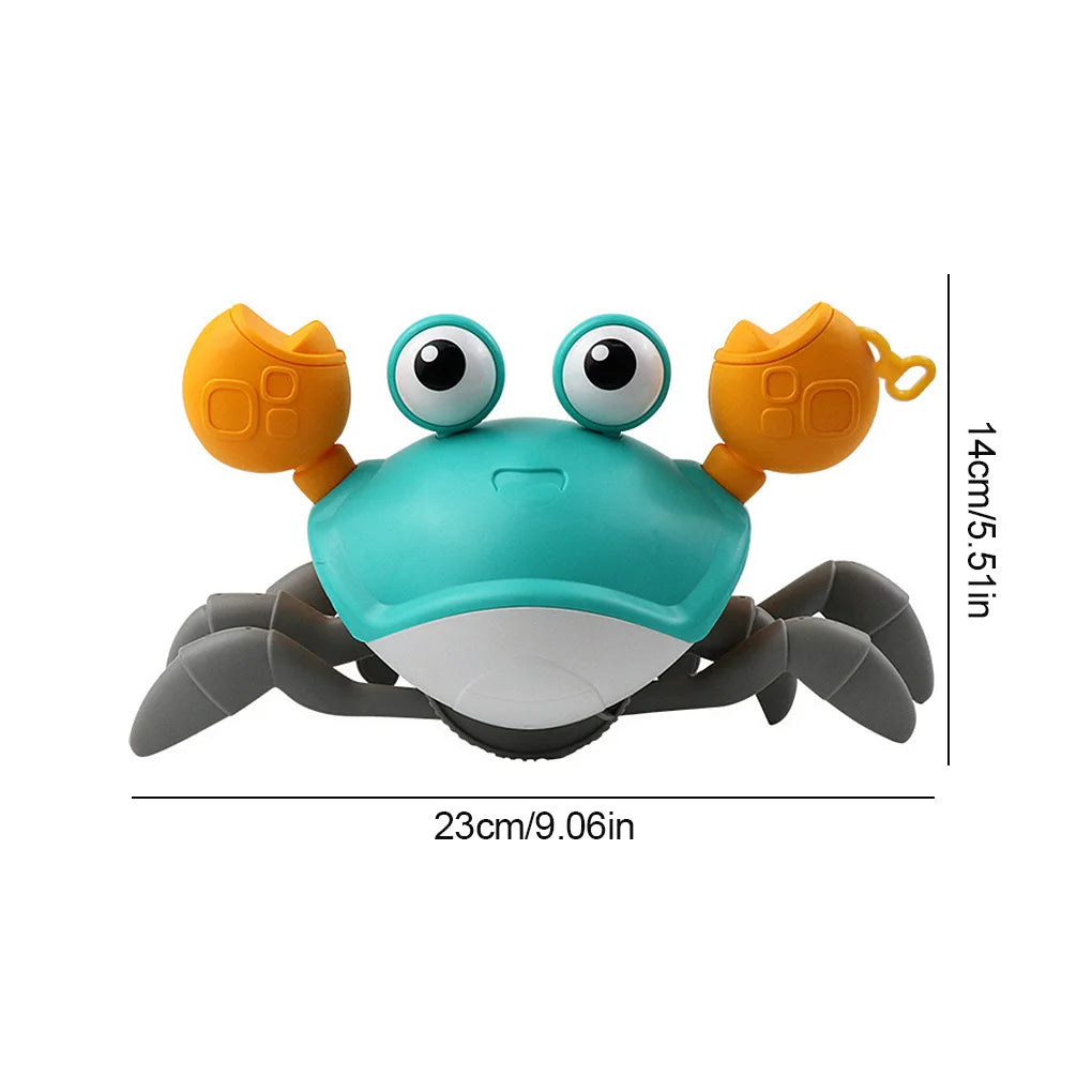 Interactive Portable Baby Bath Tub Crab Toy - Fun Clockwork Water Play for Learning and Walking Skills!