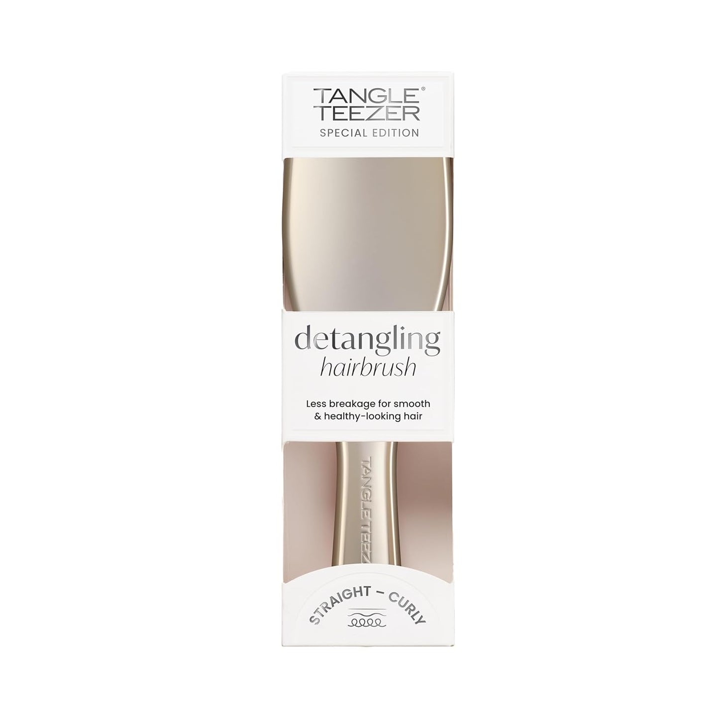 Ultimate Detangler Brush - Effortlessly Untangles Wet & Dry Hair, Reduces Breakage, Perfect for All Hair Types, with Dual-Length Bristles and Ergonomic Grip
