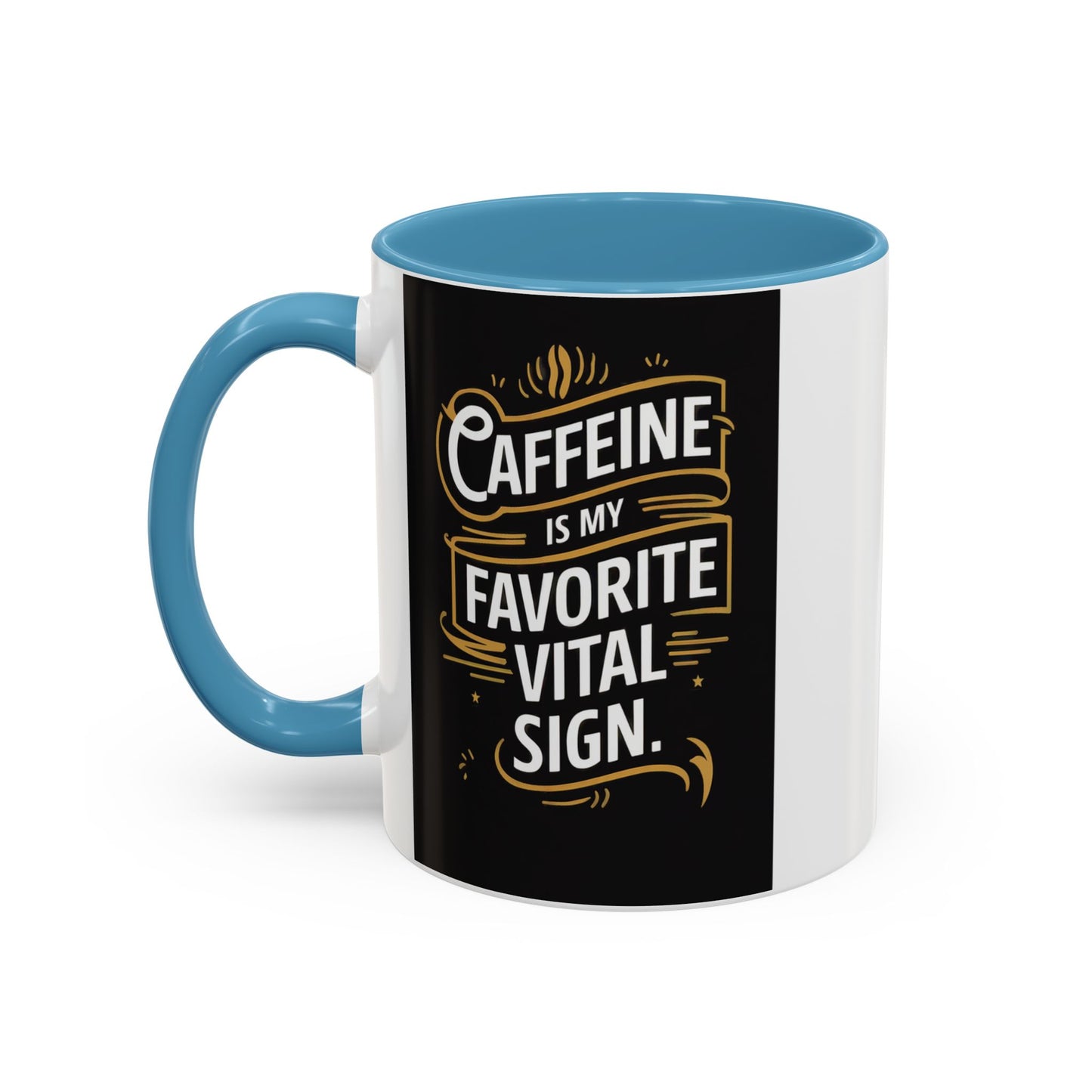 Coffee Life Mug | Celebrate Your Daily Ritual | Custom Coffee Mug | Create Your Unique Design | Add Your Name | Funny Coffee Mug (11,15 oz)
