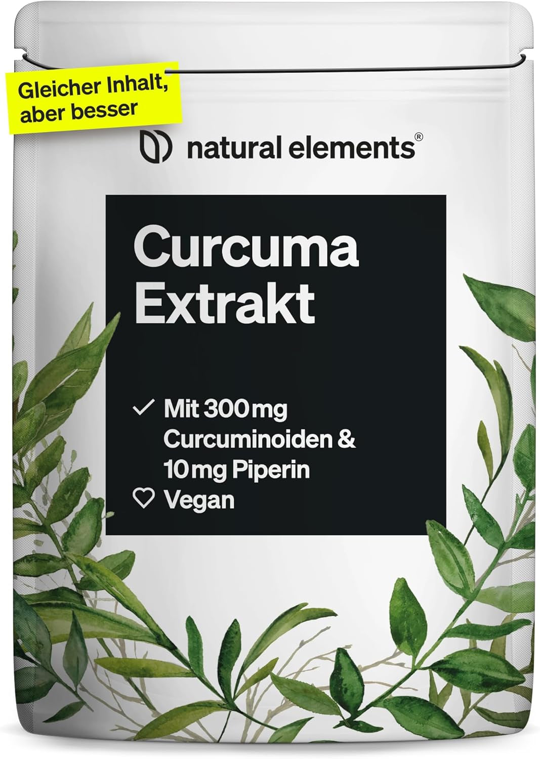 Curcuma Extrakt - 90 Kapseln - Curcumingehalt EINER Kapsel Entspricht Ca. 10.000Mg Kurkuma - Hochdosiert Aus 95% Extrakt - Laborgeprüft, Vegan Und in Deutschland Produziert
