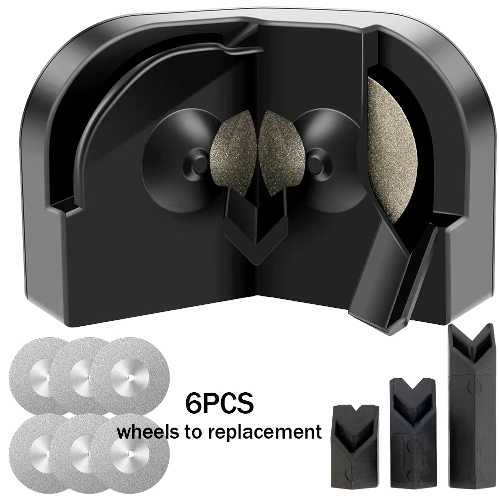 Multipurpose Drill Bit Grinding Sharpener ,Electric Impact Drill Knife Sharpener ,Disposable Double-Sided Polishing