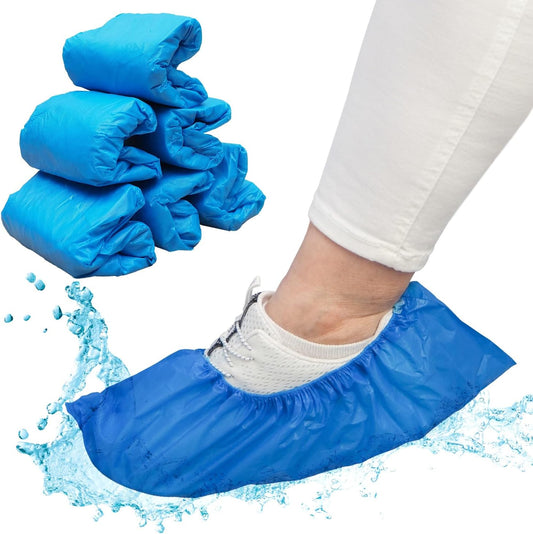 ARNOMED Extra Stark Einweg Schuhüberzieher – 2000 Stück Blau, Latexfrei, Regenschutz, Ideal für Hygiene & Schutz!