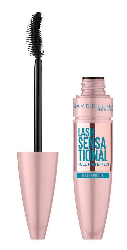 Maybelline New York Mascara Für Volumen Und Definition, Wasserfest, Lash Sensational, Very Black, 9,5 Ml