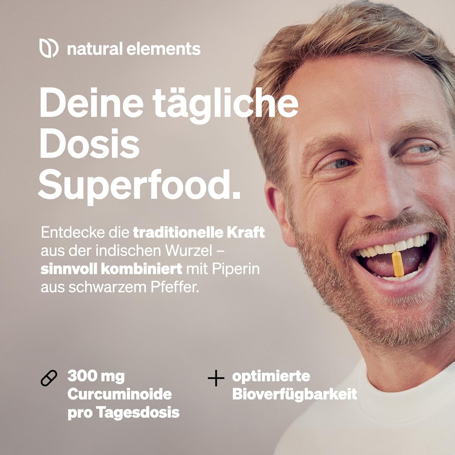 Curcuma Extrakt – Hochdosiert: Curcumingehalt EINER Kapsel Entspricht 10.000Mg Kurkuma – Hochdosiert Aus 95% Extrakt – 90 Kapseln – Laborgeprüft, Vegan Und in Deutschland Produziert