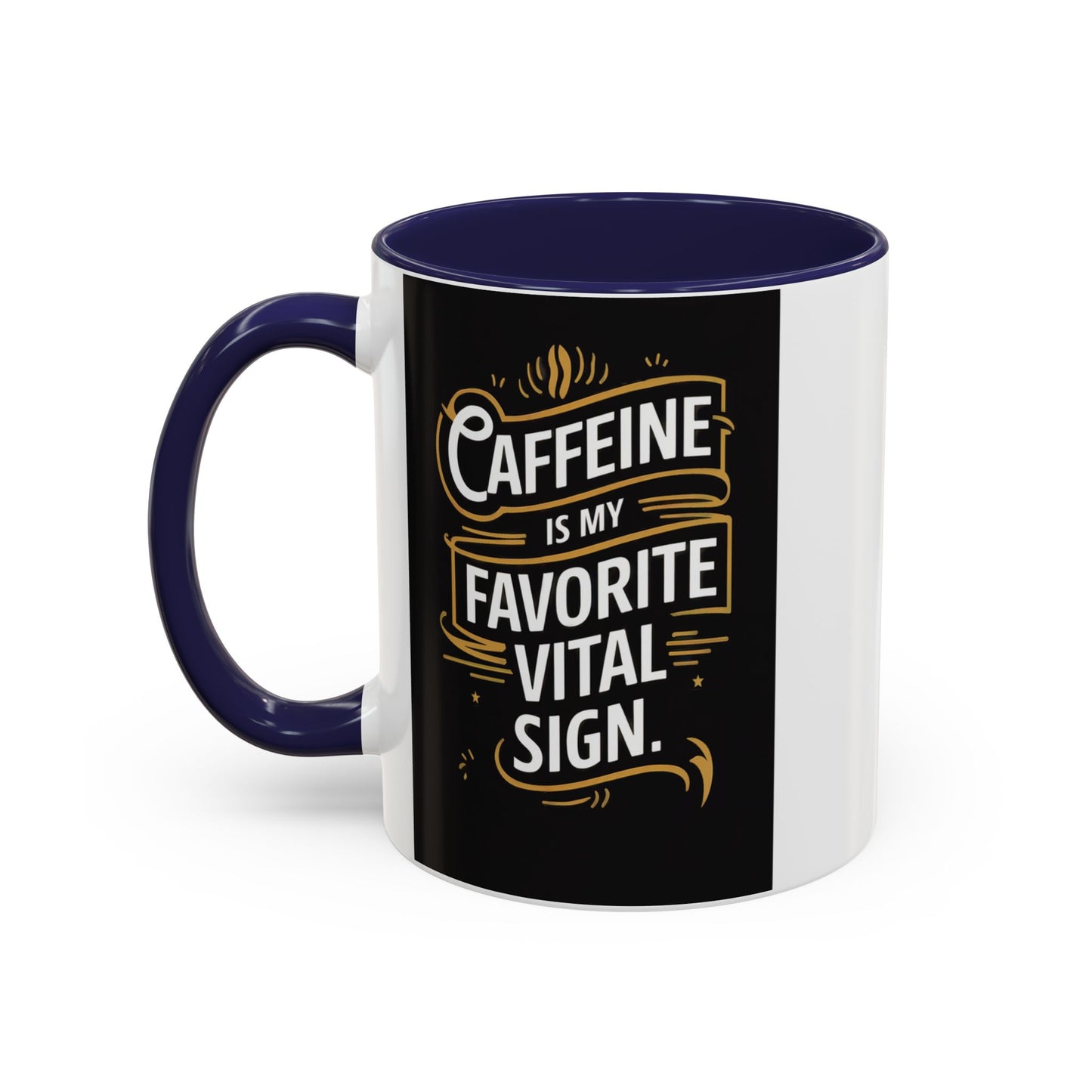 Coffee Life Mug | Celebrate Your Daily Ritual | Custom Coffee Mug | Create Your Unique Design | Add Your Name | Funny Coffee Mug (11,15 oz)