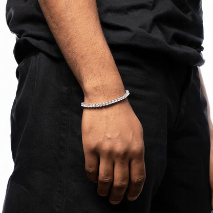 Dazzling 4MM Tennis Bracelet - Timeless Elegance for Any Occasion