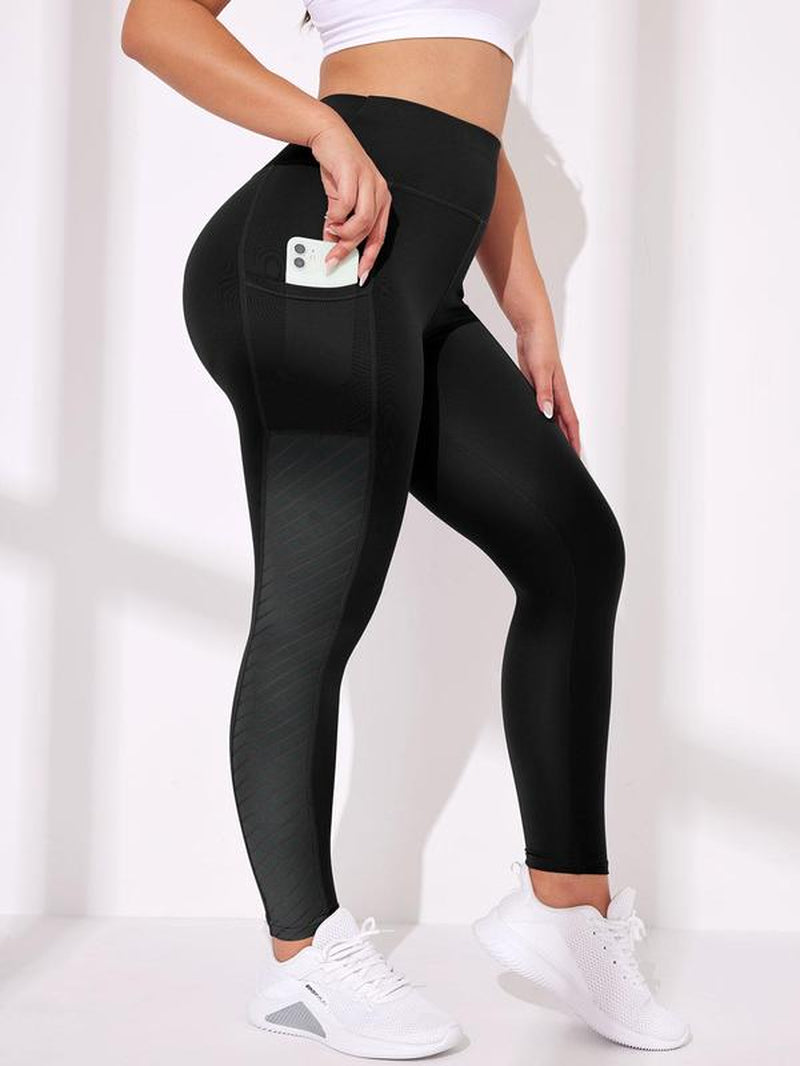 Elevate Your Workout: High Waist Pocket Leggings for Ultimate Comfort in Yoga, Gym, and Running