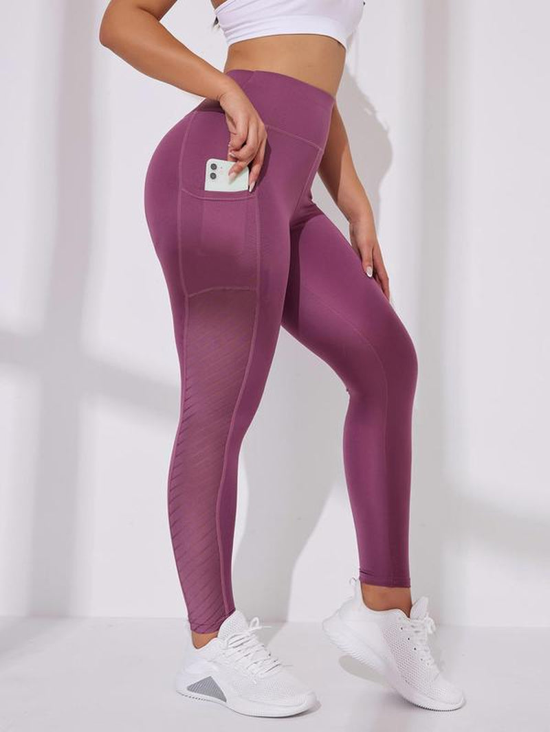Elevate Your Workout: High Waist Pocket Leggings for Ultimate Comfort in Yoga, Gym, and Running
