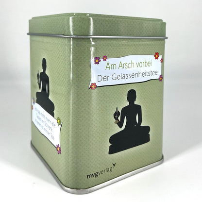 Am Arsch Vorbei - Der Gelassenheitstee: 100G Kräutertee Wellness in Der Dose. Das Perfekte Geschenk Für Geburtstag, Weihnachten Oder Zwischendurch. Der Tee Zum Spiegel-Bestseller