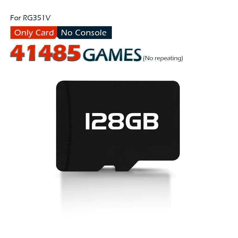 RG351V Game Card Used for RG351V Retro Game Console Built-In 50000/41000/33000 Retro Classic Games for PSP/PS1/NDS/N64/DC