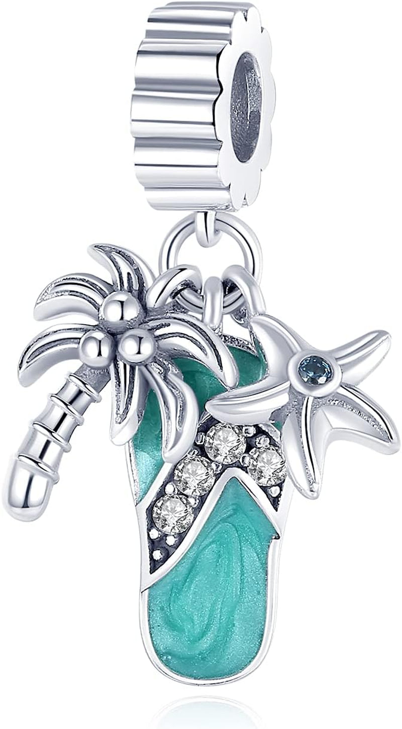 MULA 925 Sterling Silver Charms - Perfect Compatibility with European Bracelets and Necklaces for Women