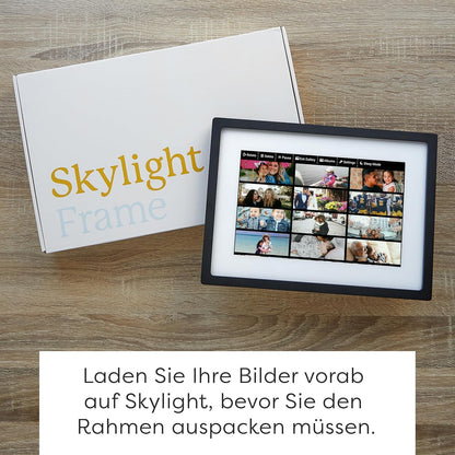 Frame - 10" WLAN Digitaler Bilderrahmen mit Touch-Screen | Sofort Fotos per E-Mail oder App senden | Ideales Geschenk mit Cloud Storage
