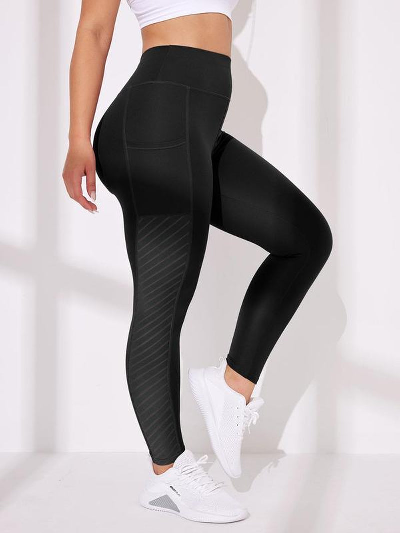 Elevate Your Workout: High Waist Pocket Leggings for Ultimate Comfort in Yoga, Gym, and Running