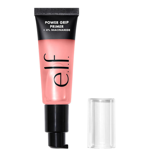 E.L.F. Power Grip Primer + 4% Niacinamide, Gel-Based & Hydrating Face Primer, Evens Skin & Brightens, Grips Makeup, Vegan & Cruelty-Free, 0.811 Fl Oz