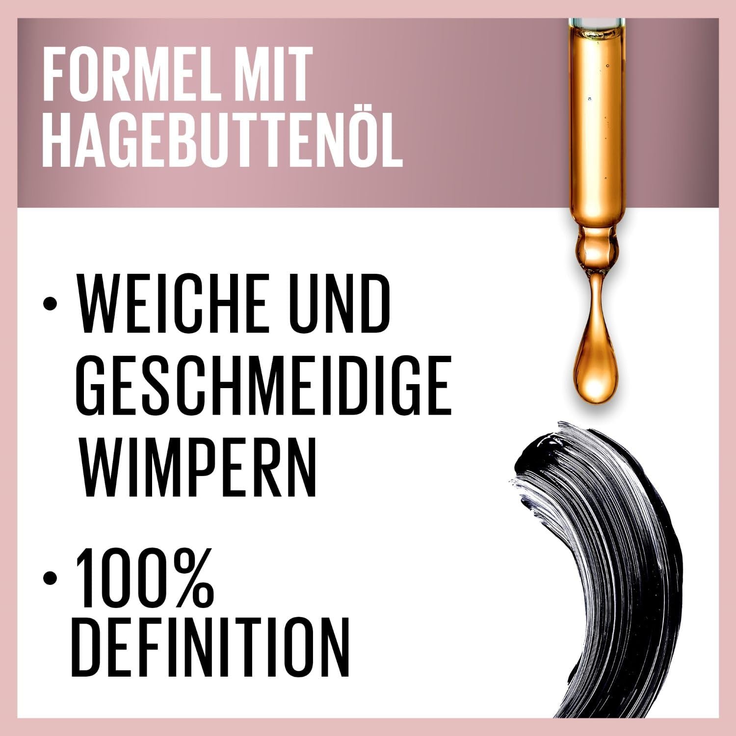 Maybelline New York Mascara Für Volumen Und Definition, Wasserfest, Lash Sensational, Very Black, 9,5 Ml