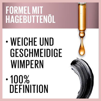 Maybelline New York Mascara Für Volumen Und Definition, Wasserfest, Lash Sensational, Very Black, 9,5 Ml