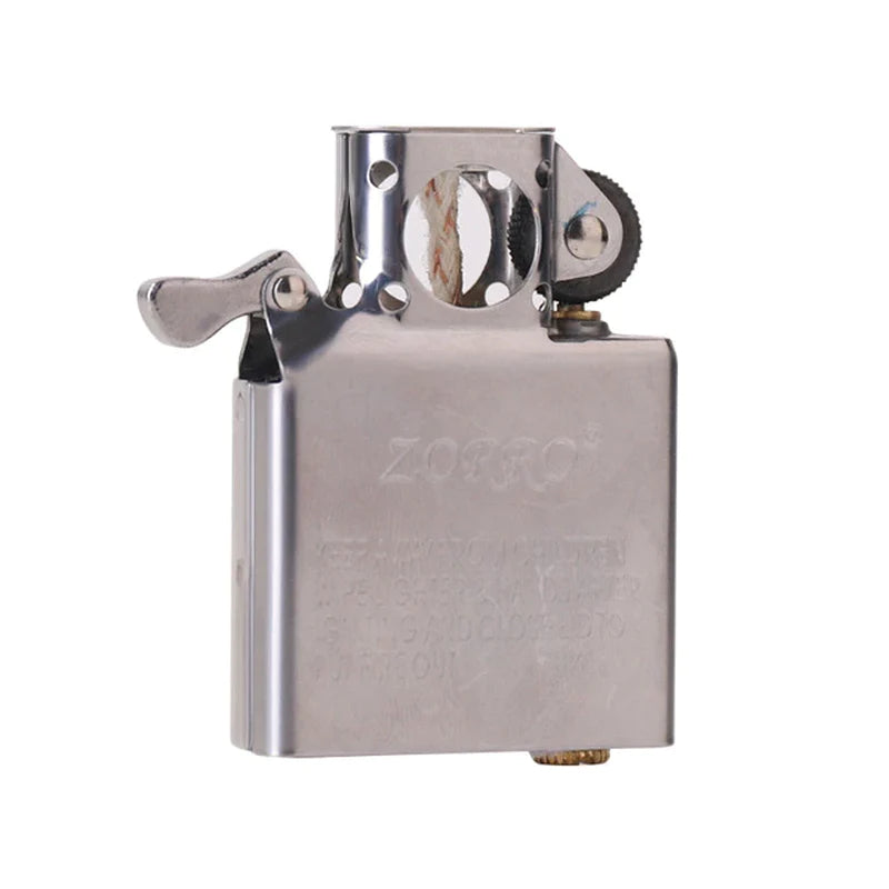 ZORRO Original Dual Fire Torch Lighter Gas Kerosene Jet Windproof Cigar Lighter Flint Movement Inflatable Lighter Liner DIY Tool