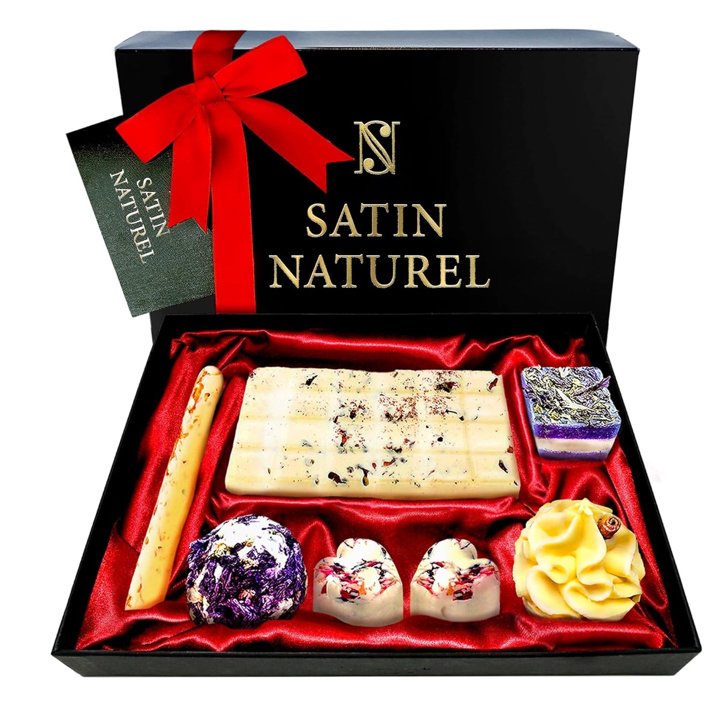 7 Luxuriöse BIO Badebomben Vegan Für 14 Bäder - Weihnachtsgeschenke Für Frauen - Wellness Geschenke Für Frauen - Badezusatz Zur Entspannung - Geburtstagsgeschenk Für Frauen Frauen Geschenk