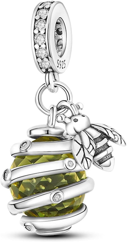 925 Silber MULA Charms Anhänger für Armbänder & Halsketten - Kompatibel mit Europäischen Designs für Frauen