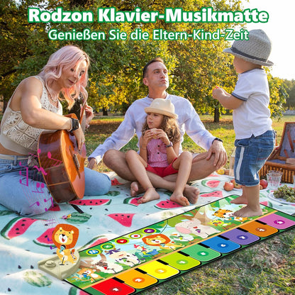 Enchanting Musical Play Mat for Babies 1 Year+ - 19 Songs & 10 Animal Sounds | Ideal Gift for Toddlers Aged 1-3 for Birthdays & Christmas!