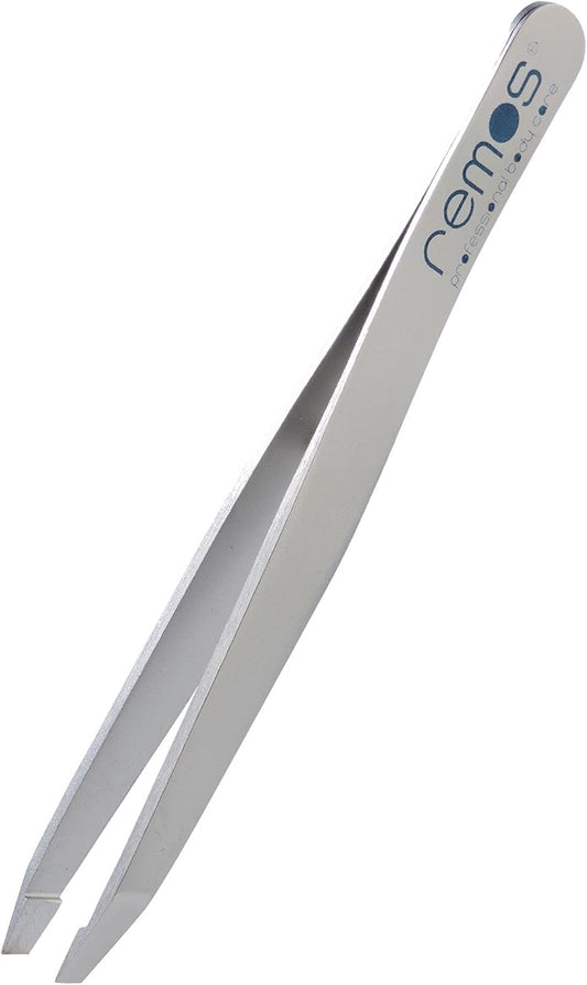 REMOS Profi Pinzette Mit Extra Feinen Spitzen Zum Zupfen Der Augenbrauen - Satin