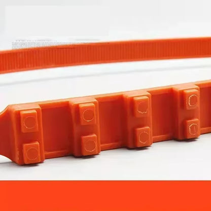 Winter Tire Anti-Skid Chains for Cars and Motorcycles - 10/20 Piece Set for Emergency Outdoor Use