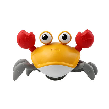 Interactive Portable Baby Bath Tub Crab Toy - Fun Clockwork Water Play for Learning and Walking Skills!