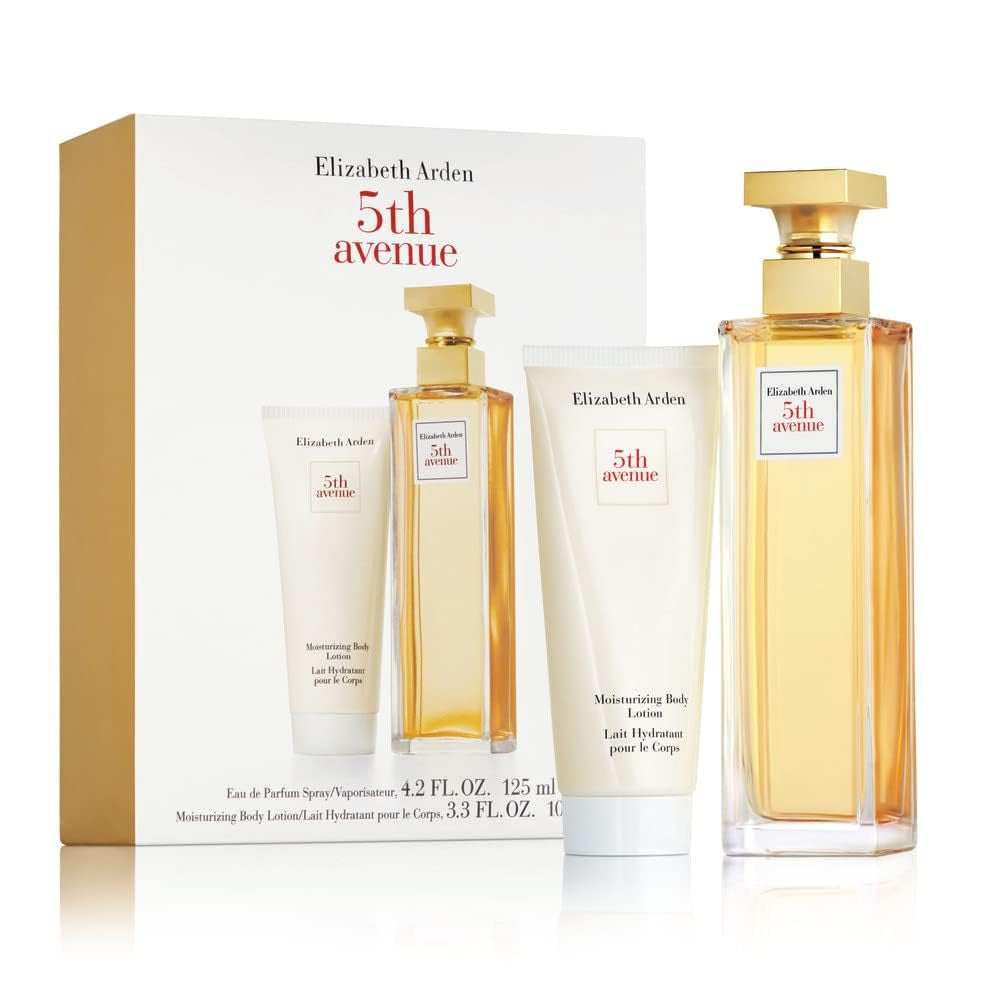 Elizabeth Arden - 5Th Avenue, Eau De Parfüm, Parfümspray Für Damen, Elegant Und Luxuriös Mit Blumigen Noten Von Rosa Magnolie, Veilchen Und Bernstein, Frisches Und Leichtes Aroma