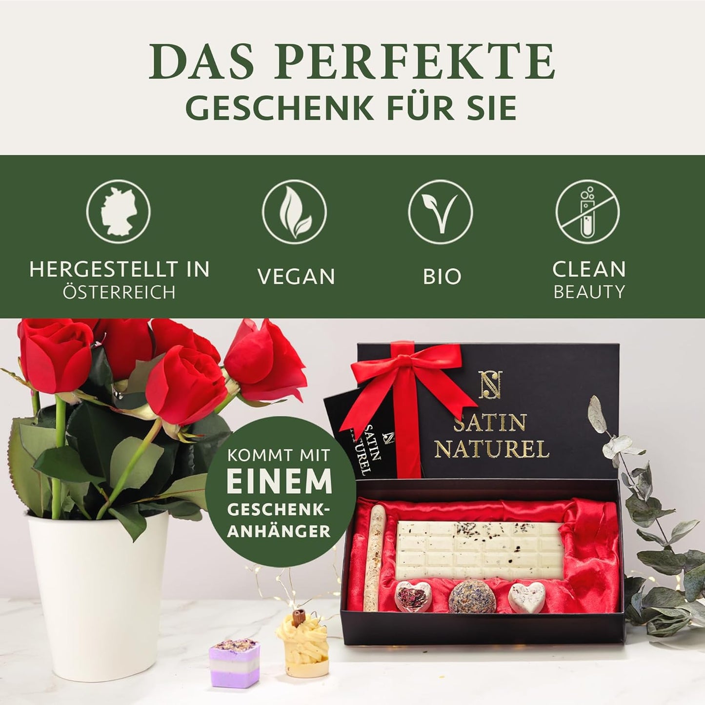 7 Luxuriöse BIO Badebomben Vegan Für 14 Bäder - Weihnachtsgeschenke Für Frauen - Wellness Geschenke Für Frauen - Badezusatz Zur Entspannung - Geburtstagsgeschenk Für Frauen Frauen Geschenk