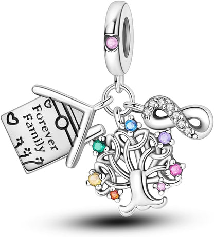 Elegante MULA 925 Silber Charms für Armbänder & Halsketten – Perfekt für Frauen und kompatibel mit europäischen Designs