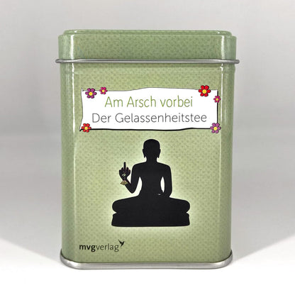 Am Arsch Vorbei - Der Gelassenheitstee: 100G Kräutertee Wellness in Der Dose. Das Perfekte Geschenk Für Geburtstag, Weihnachten Oder Zwischendurch. Der Tee Zum Spiegel-Bestseller