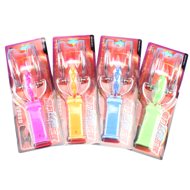 LED Magnetic Orbit Spinning Top Toy - Creative Hand-Cranked Luminous Spinning Toy for Children’s Gifts