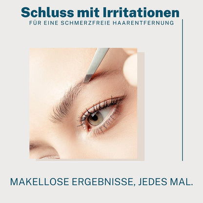 REMOS Profi Pinzette Mit Extra Feinen Spitzen Zum Zupfen Der Augenbrauen - Dunkelblau