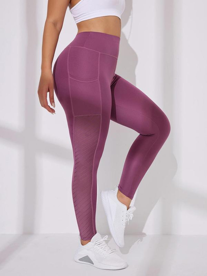 Elevate Your Workout: High Waist Pocket Leggings for Ultimate Comfort in Yoga, Gym, and Running