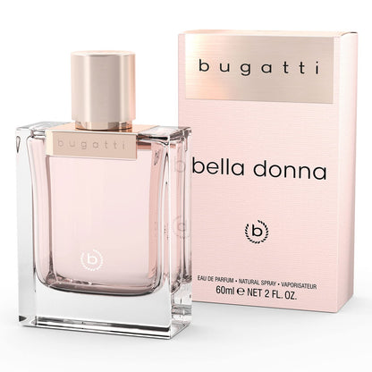 Bugatti Parfüm Damen Bella Donna GOLD Edp 60Ml I Floral-Fruchtiges Damen Parfüm Für Jedes Alter & Jeden Anlass I Feminine Kombination Aus Bergamotte, Jasminblüten, Vanille & Moschus I Elegant & Warm